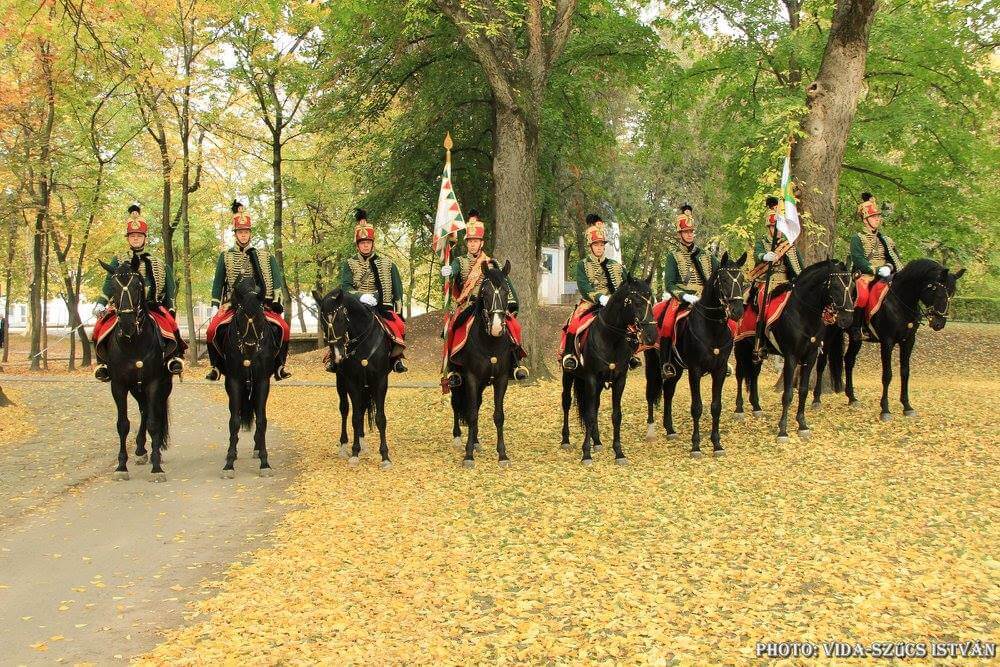 Mezőhegyesen készült a Nemzeti Lovas Díszegység a budapesti állami ünnepségre
