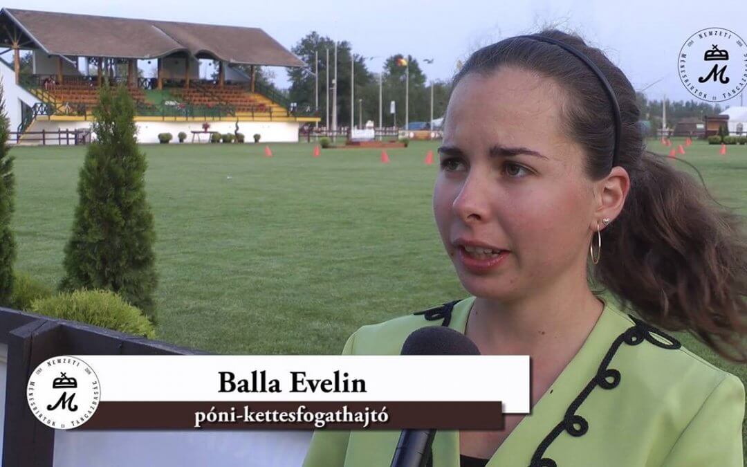 Balla Evelin elégedett volt fogata eddigi teljesítményével