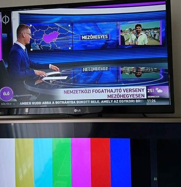 Az MTVA is többször bejelentkezett élőben a rendezvényről