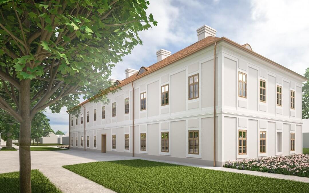 Szondázó kutatás a Hangai-épületen