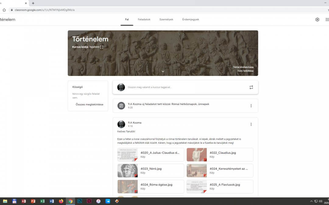 Eljárásrend a tantermen kívüli, digitális munkarend szerinti szakképzési alapfeladat-ellátás rendjéről és ellenőrzéséről