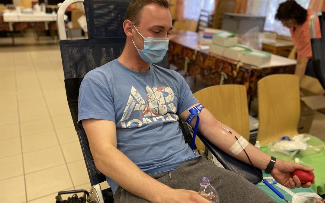 Rendkívüli véradás a Ménesbirtok iskolájában