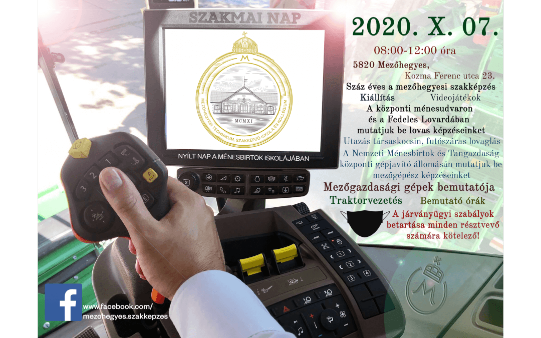 Nyílt nap lesz a Ménesbirtok iskolájában